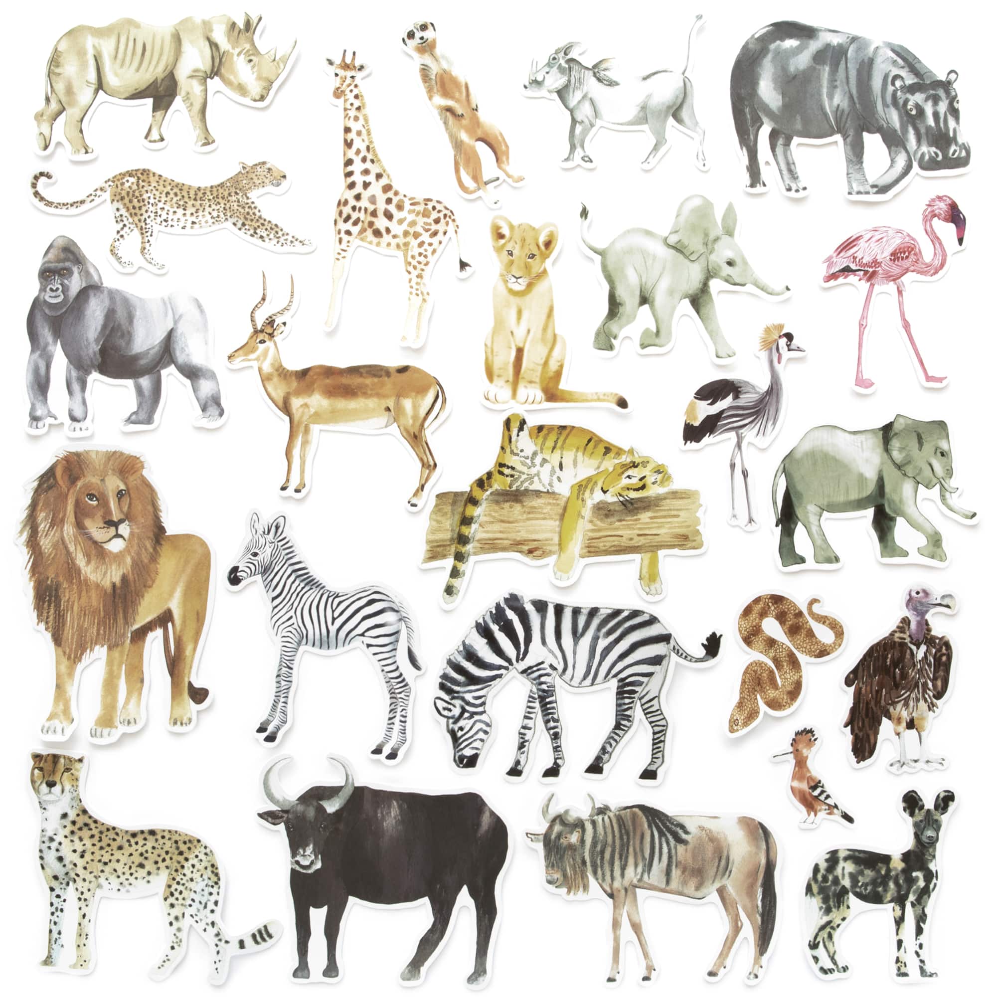 Safari Die Cut Stickers by Recollections™